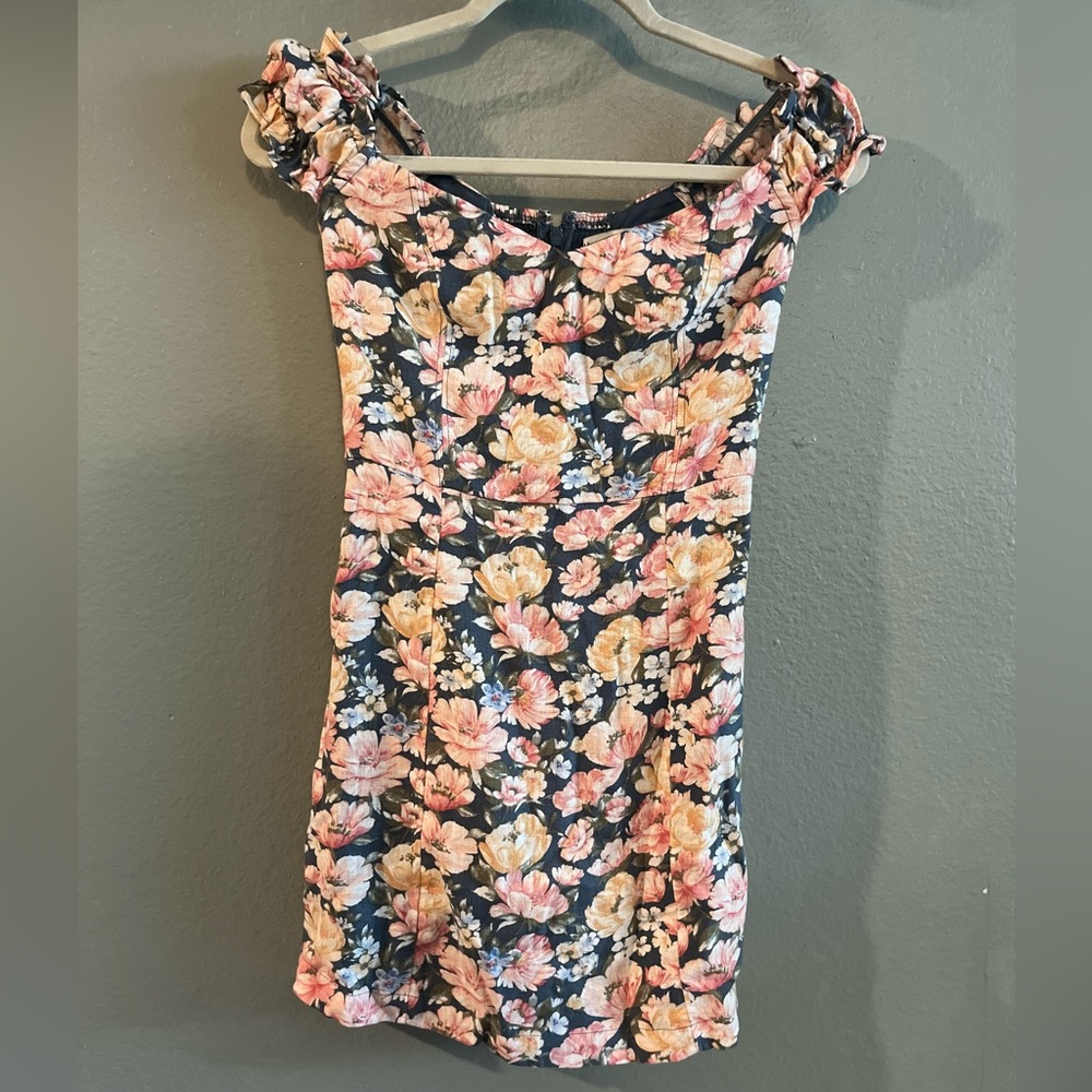 Abercrombie Linen Mini Dress